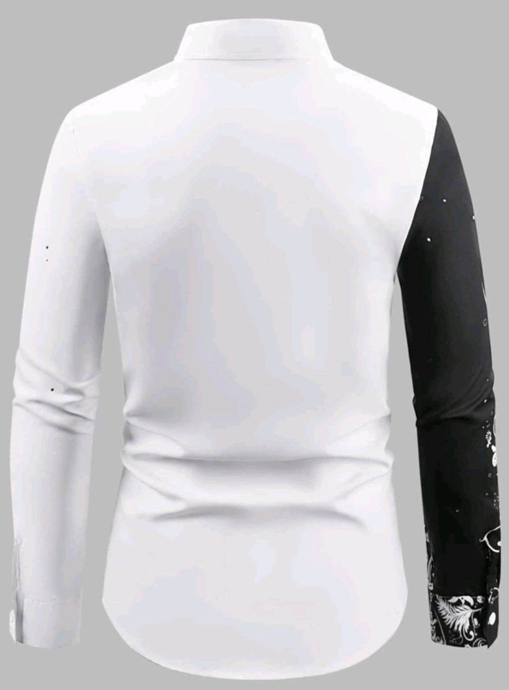 Men's long sleeve button shirt